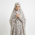 Off White Namaz Chaddar (with sleeves)