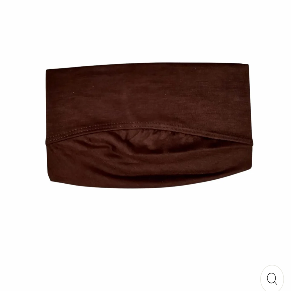 Dark brown Tube band