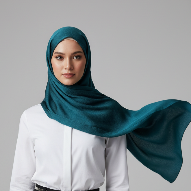Green Modal Satin