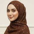 Brown Gold Series Hijab
