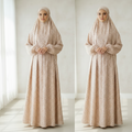 Off White Namaz Chaddar (with sleeves)