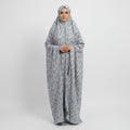 Steel blue Chaddar (with sleeves)