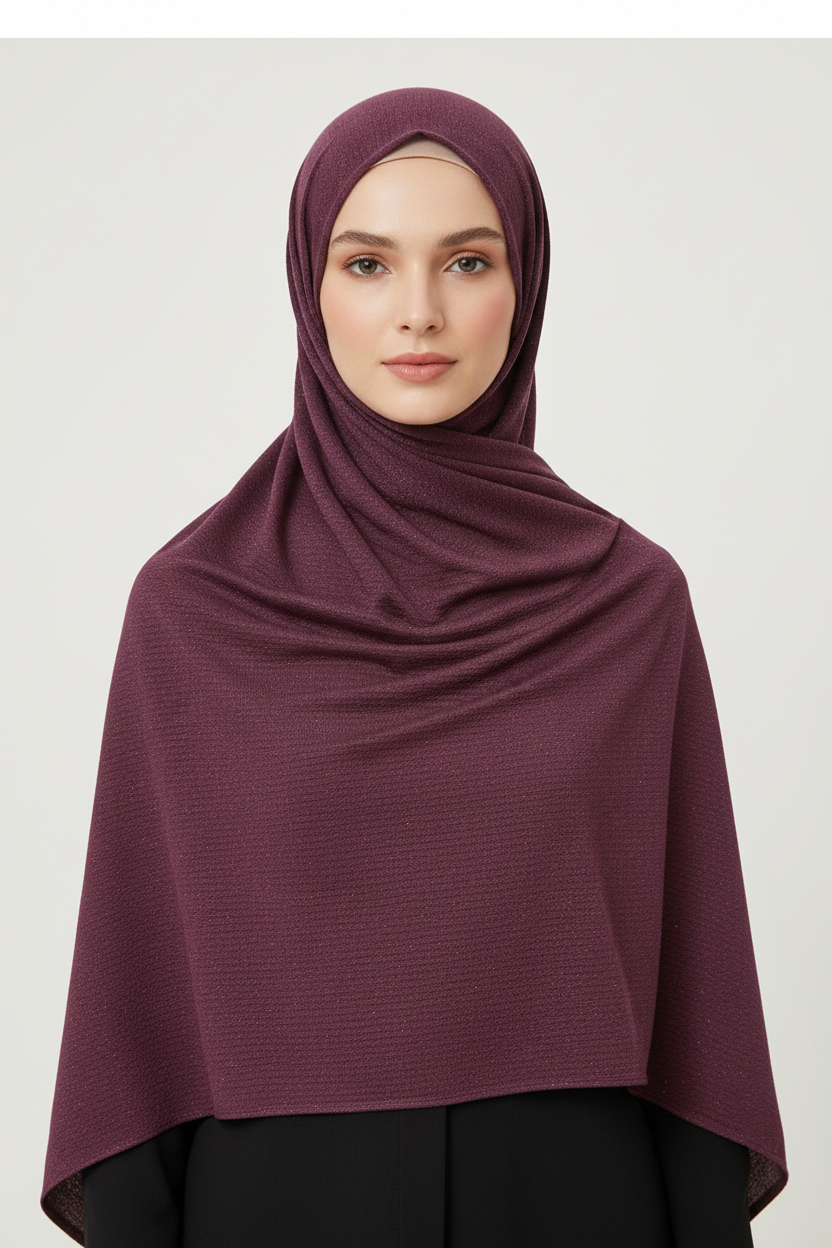 Rose Moonlight Jersey Hijab