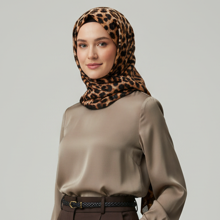 Pleated Crinkle Hijab