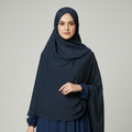 Navy Gold Series Hijab