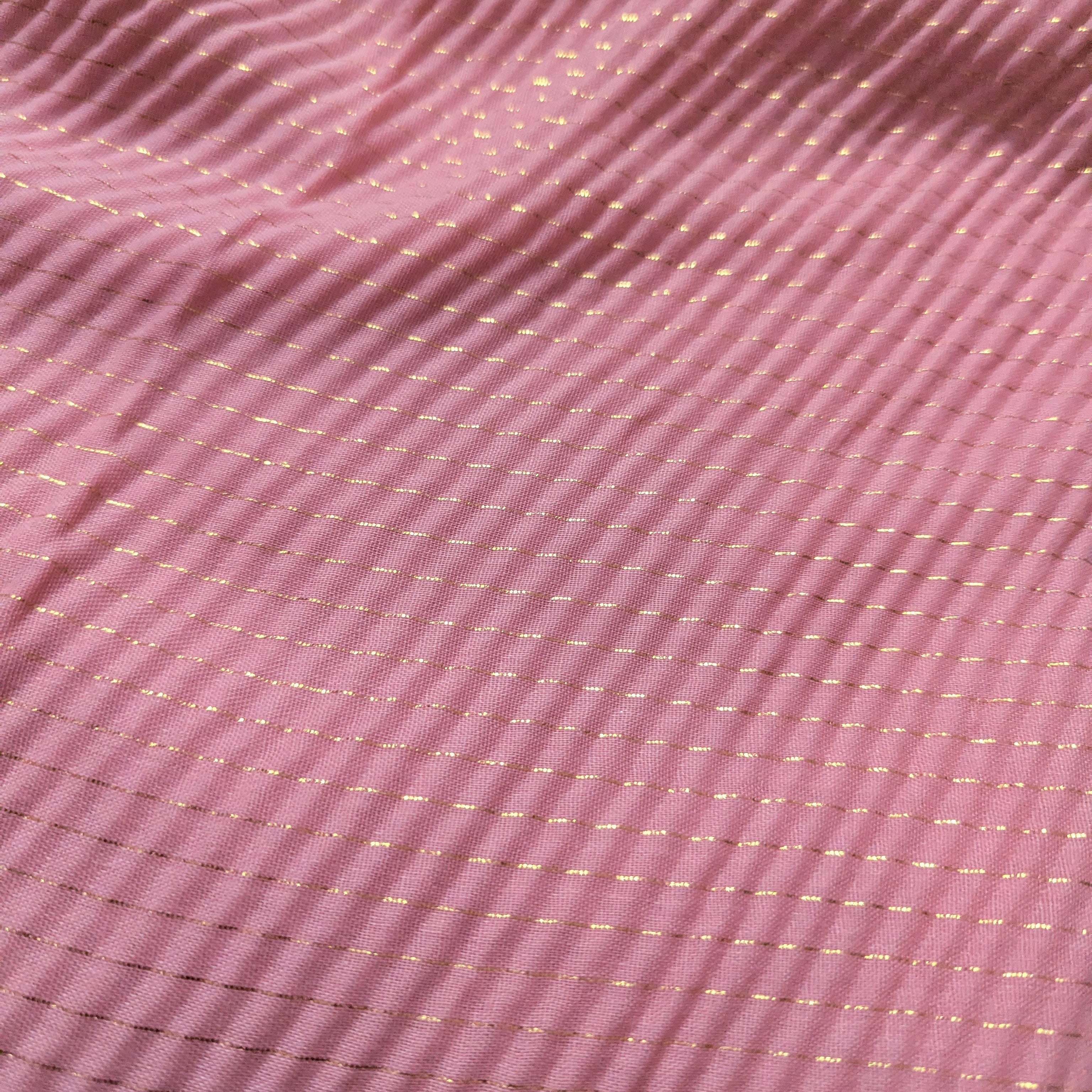 Pink Gold Series Hijab