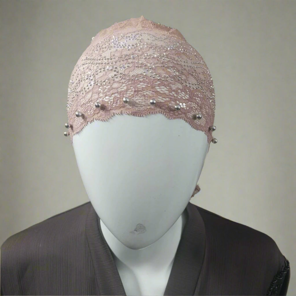 Peach Fancy Net Cap